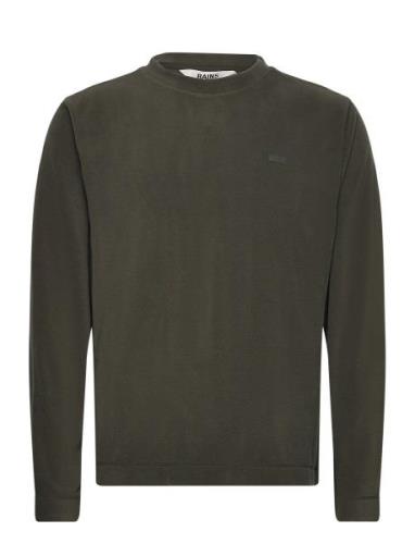 Addis Fleece Crewneck Rains Green