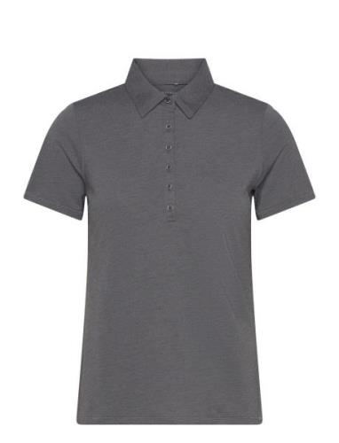 Featherweight Active Ss Polo Travis Mathew Grey