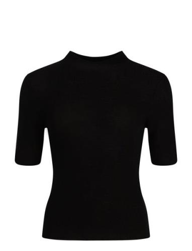 Viscose-Blend Knit Top, Kibri Ivo Nikkolo Black