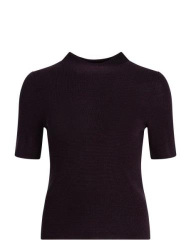 Viscose-Blend Knit Top, Kibri Ivo Nikkolo Purple