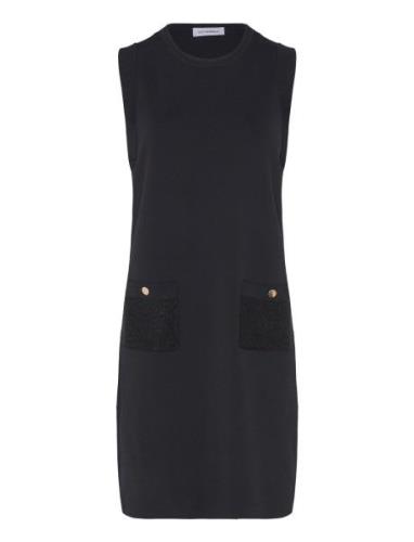 Viscose-Blend Knitted Dress, Doxina Ivo Nikkolo Black