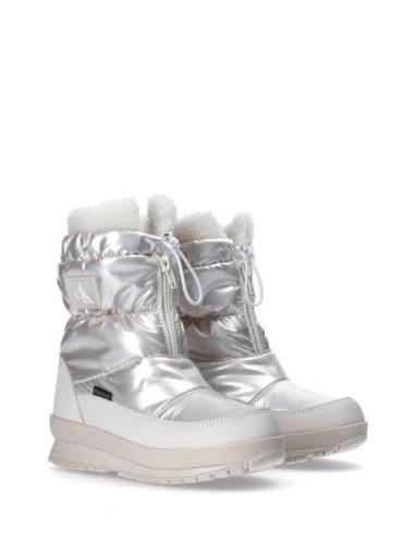 Calvin Klein Jeans Kids Snow Boots Calvin Klein Silver