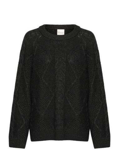 Veramw Knit Pullover My Essential Wardrobe Black