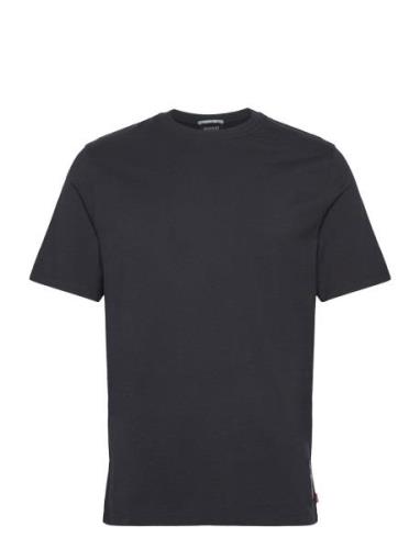 Regular Fit Front Back Artwork T-Shirt Scotch & Soda Black