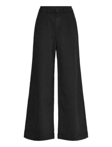 Nmhera Hw Wide Leg Pinstripe Pants NOISY MAY Black