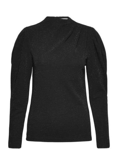 Slfmarwa Ls High Neck Top Selected Femme Black