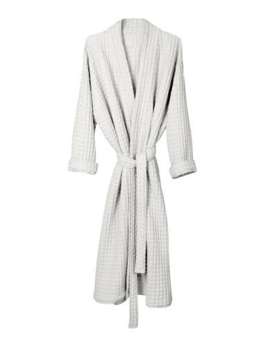 Big Waffle Bathrobe The Organic Company White