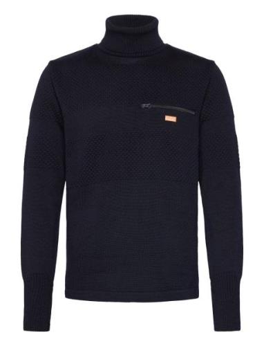 Kansas Mn Wool Klemens Knit Mads Nørgaard Navy