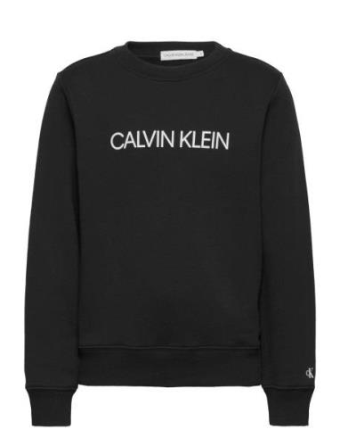 Institutional Logo Sweatshirt Calvin Klein Black