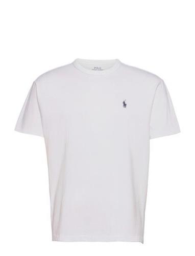 Heavyweight Jersey-Ssl-Tsh Polo Ralph Lauren White