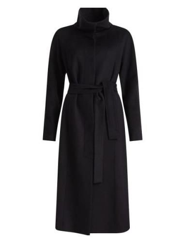 Wool Coat, Carlena Ivo Nikkolo Black