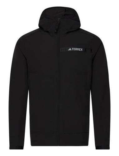 Mt Softshel Jkt Adidas Terrex Black