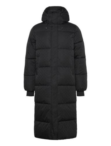 Monogram Puffer Coat Daily Paper Black