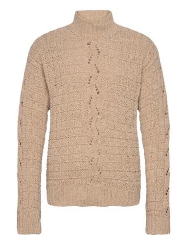 Kamil Chenille Knit Rue De Tokyo Beige