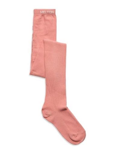 Cotton Tights Melton Pink