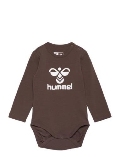 Hmlflips Body L/S Hummel Brown