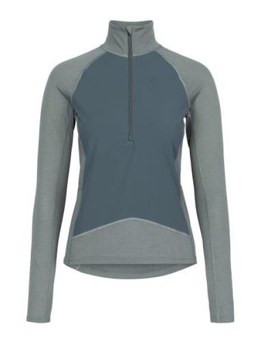 Discipline Wind Half Zip Johaug Blue