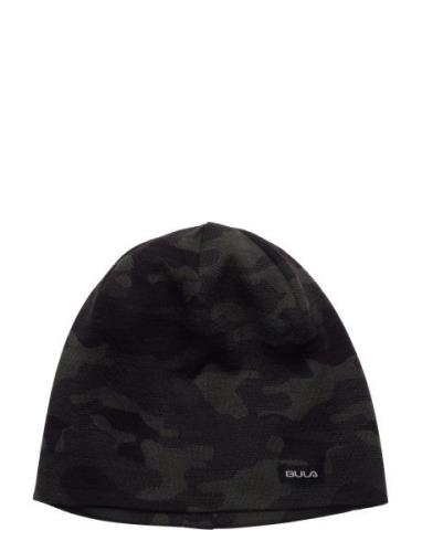 Camo Printed Wool Beanie Bula Patterned