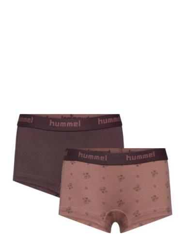 Hmlcarolina Hipsters 2-Pack Hummel Brown