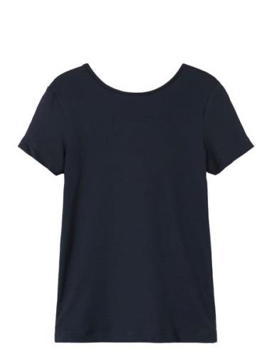 Nkfjennifa Ss Slim Top Name It Navy