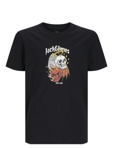 Jorseven Skull Tee Ss Crew Neck Sn Jnr Jack & J S Black