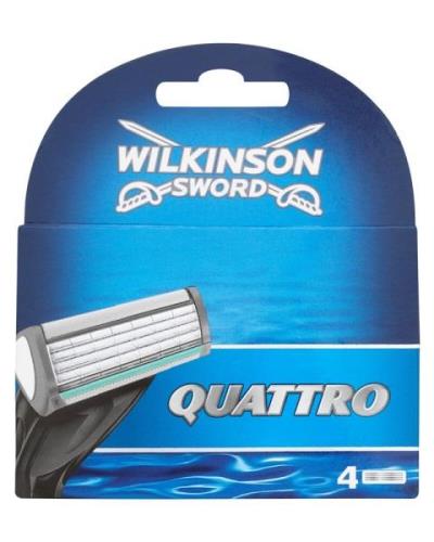 Wilkinson Sword Quattro Blades 4pak   4 stk.