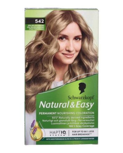 Schwarzkopf Natural & Easy 542 Opal Mellem Askeblond 60 ml