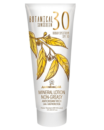 Australian Gold Botanical Sunscreen Mineral Lotion Non-Greasy SPF 30 (...