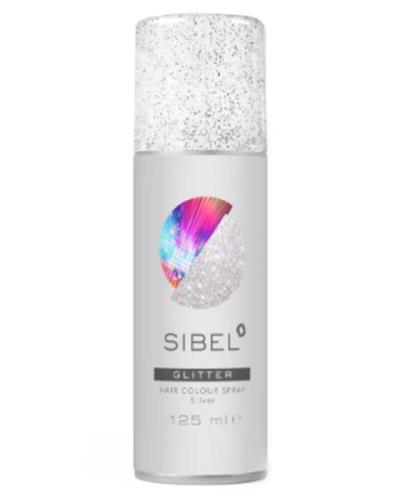 Sibel Hair Colour Spray Glitter Sølv - Ref. 0240000-32 (U) 125 ml