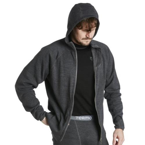 Termo Men's Full-Zip Hoodie Grey Melange