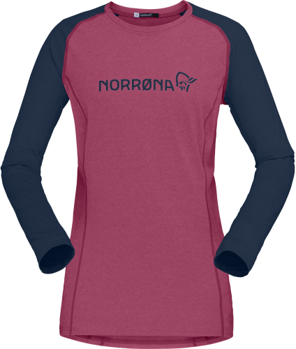 Norrøna Women's Fjørå Equaliser Lightweight Long Sleeve Violet Quartz/...
