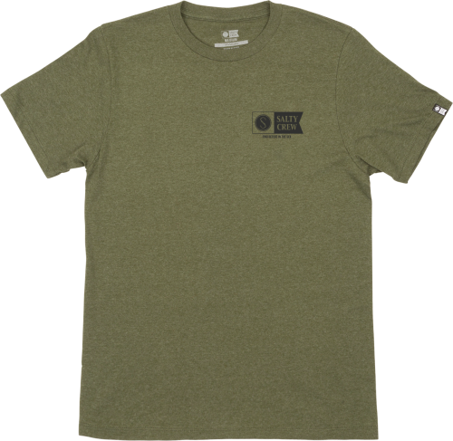 Salty Crew Men's Alpha S/S Tee Forest Heather