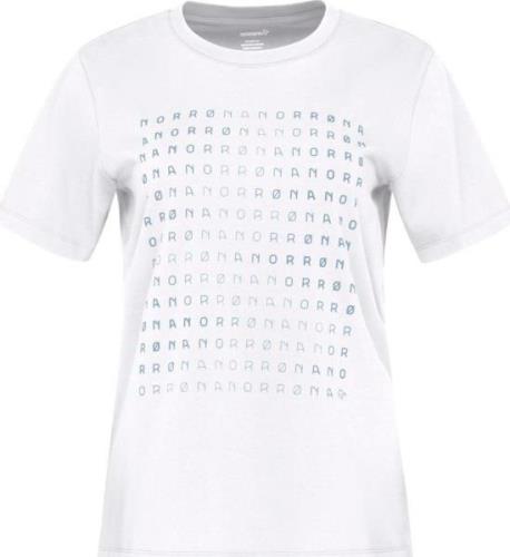 Norrøna Women's /29 Cotton Matrix T-Shirt  Pure White