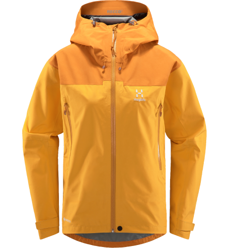 Haglöfs Women's ROC Flash GORE-TEX Jacket Sunny Yellow/Desert Yellow