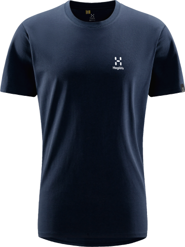 Haglöfs Men's Camp Tee Tarn Blue Solid