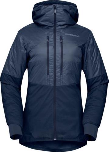 Norrøna Women's Lyngen Aero80 Insulated Zip Hood Indigo Night