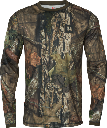 Härkila Men's Moose Hunter 2.0 Long Sleeve T-Shirt MossyOak®Break-Up C...