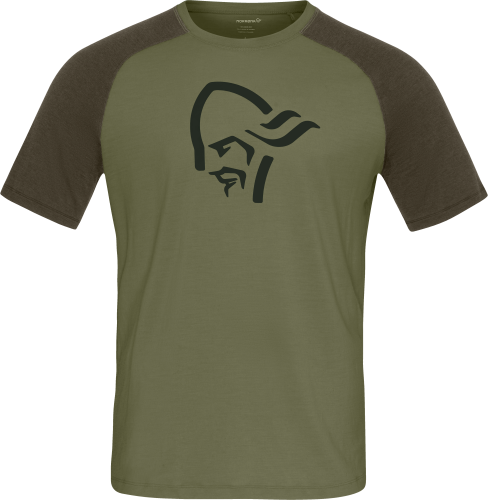 Norrøna Men's Femund pureUll T-Shirt Loden Green