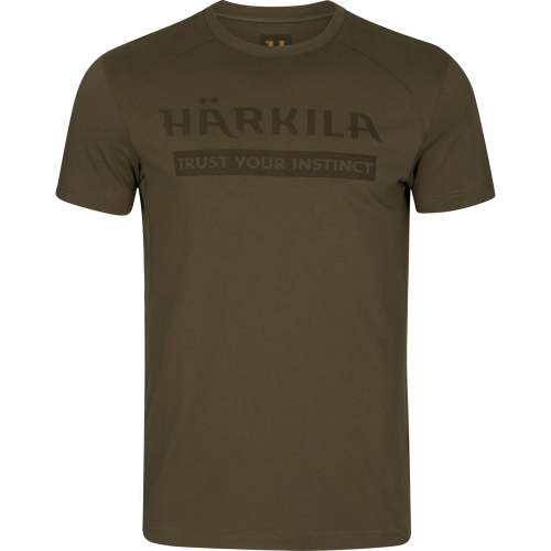 Härkila Men's Härkila Logo SS T-Shirt Willow Green