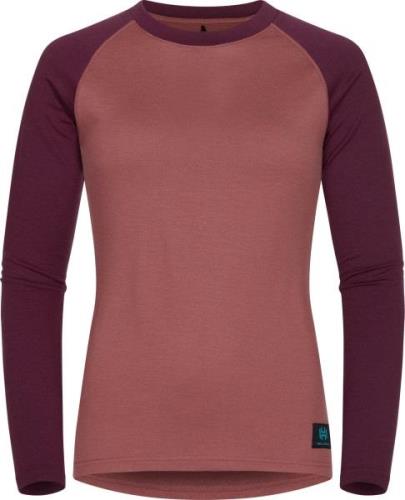 Hellner Women's Nieras Merino Top 2.0 Grape Wine