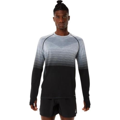 Asics Men's Seamless LS Top Performance Black/Carrier Grey