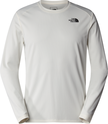 The North Face Men's Shadow Long-Sleeve T-Shirt White Dune