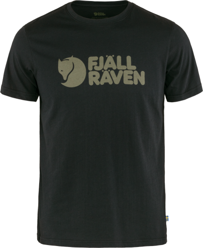 Fjällräven Men's Fjällräven Logo T-shirt Black