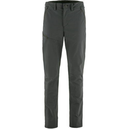 Fjällräven Men's Abisko Trail Stretch Trousers Dark Grey