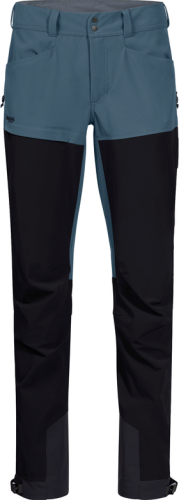 Bergans Women's Bekkely Hybrid Pant Orion Blue/Black