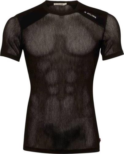 Aclima Men's WoolNet Light T-Shirt Jet Black