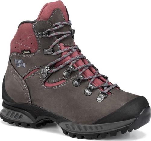 Hanwag Women's Tatra II Wide Lady Gore-Tex Asphalt/Dark Garnet