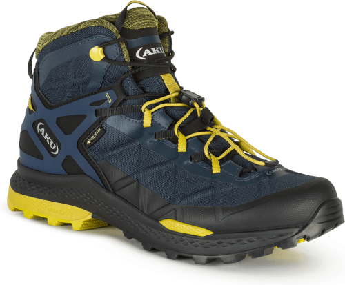 Aku Men's Rocket Mid Dfs Gore-Tex Blue/Mustard