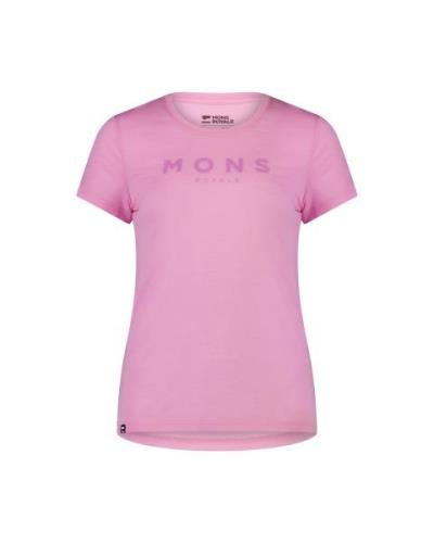 Mons Royale Women's Icon Merino Air-Con Tee Pop Pink