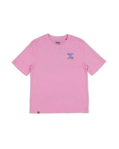 Mons Royale Women's Icon Merino Air-Con Relaxed Tee Pop Pink